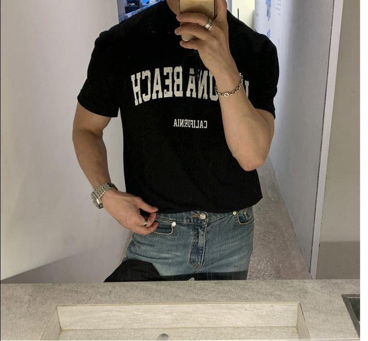 Letter Printing T-Shirt