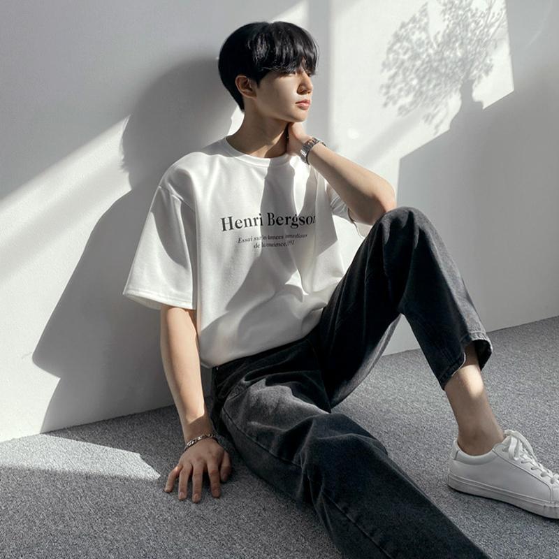 Letter Short-Sleeved T-Shirt