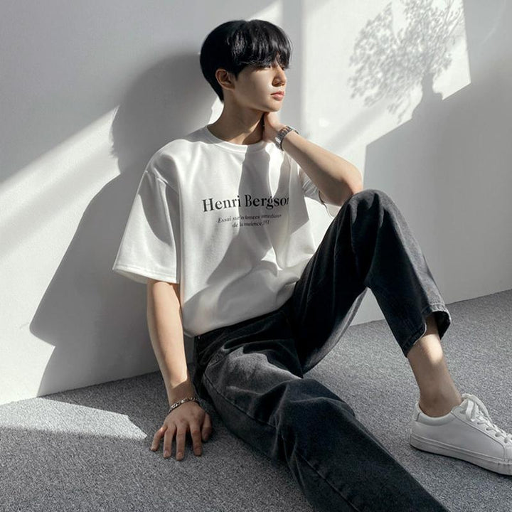 Letter Short-Sleeved T-Shirt
