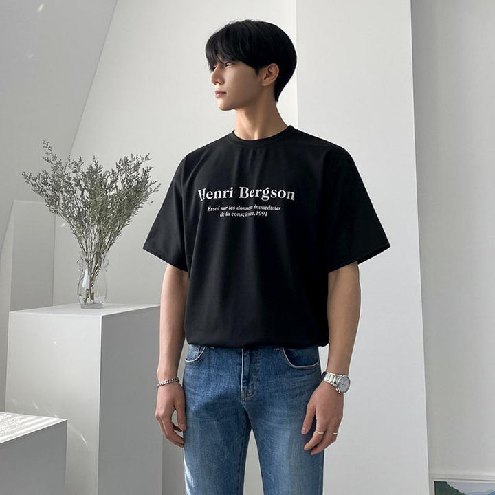 Letter Short-Sleeved T-Shirt