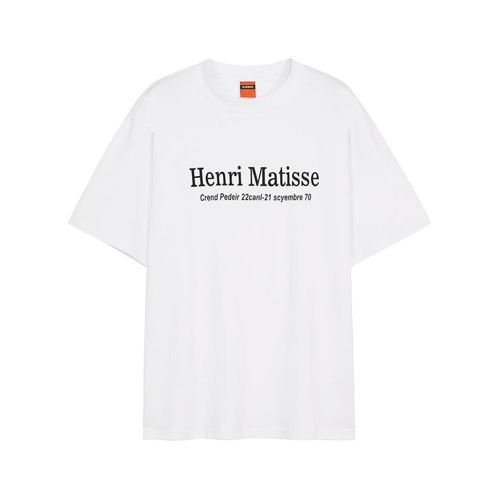 Letter Short-Sleeved T-Shirt