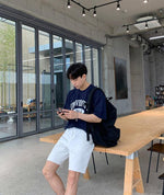 Letter Printing Half-Sleeved T-Shirt