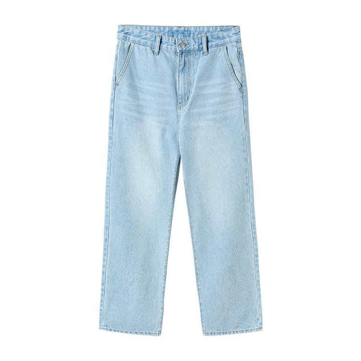 Light Blue Straight Jeans