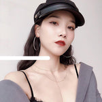 Light Gold Two-Piece Necklace