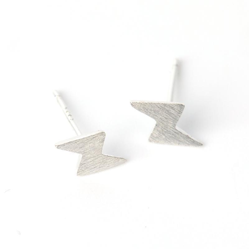 Lightning Shape Earrings