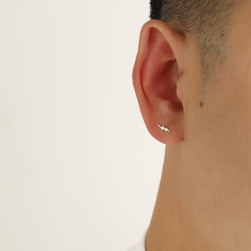 Lightning Stud Earrings