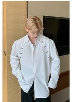 Long-Sleeve Button-Up Shirt
