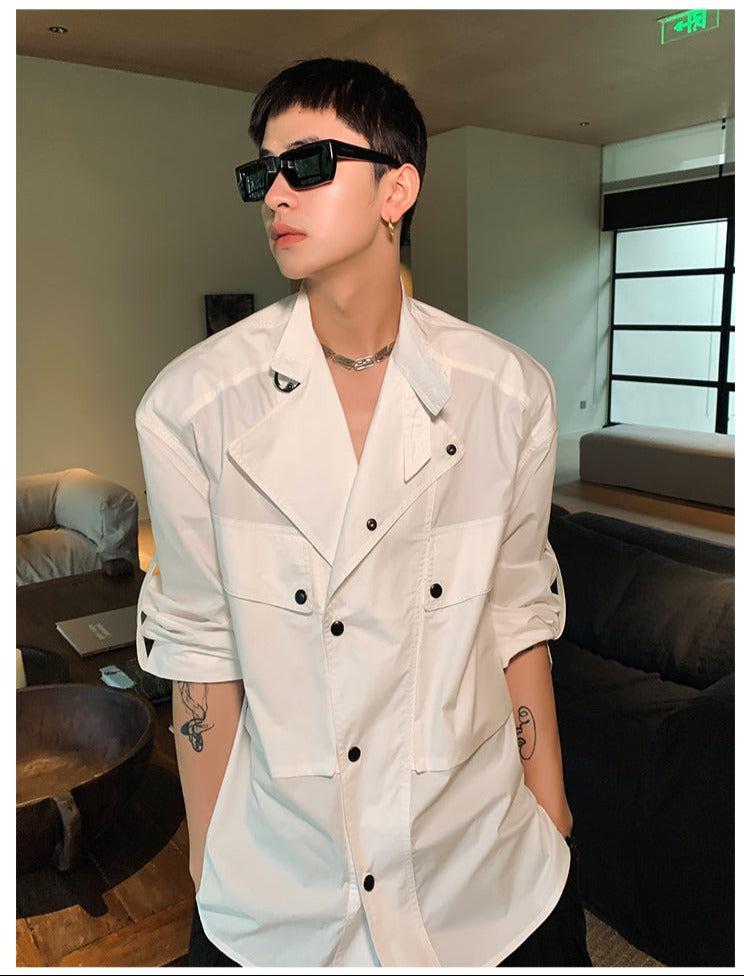 Long-Sleeved Shirt With Large Pockets