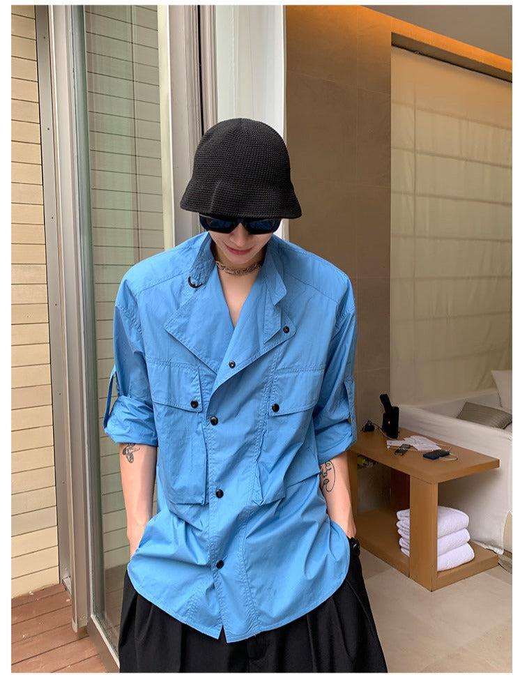 Long-Sleeved Shirt With Large Pockets