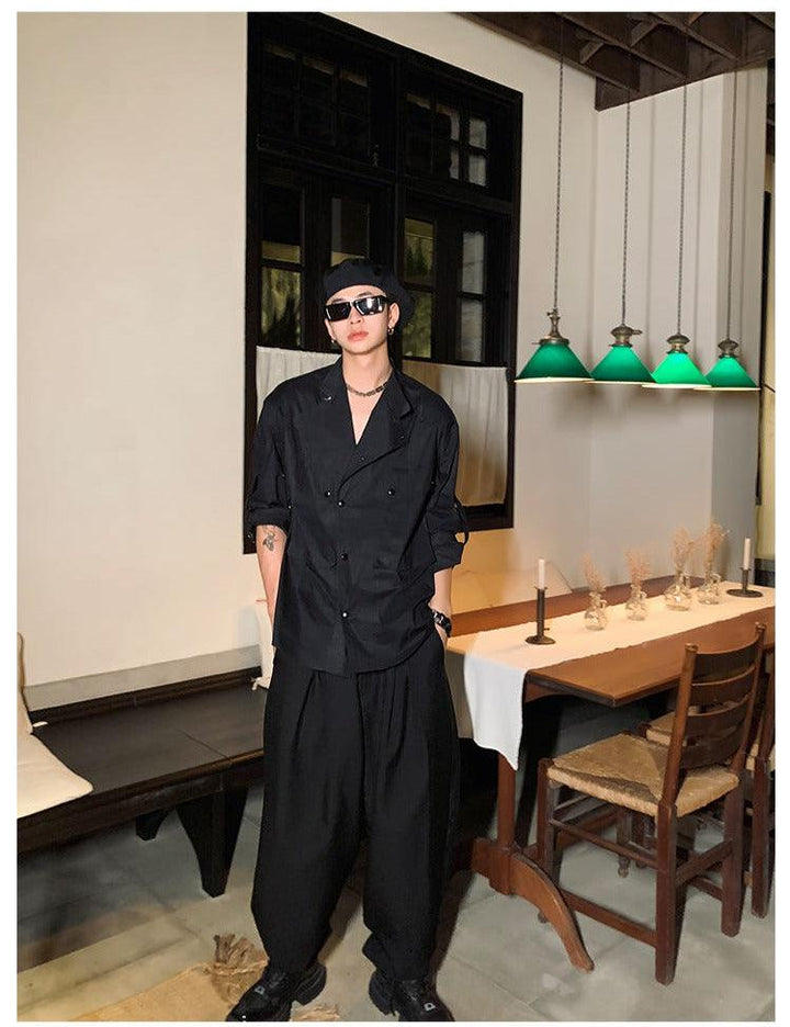 Long-Sleeved Shirt With Large Pockets
