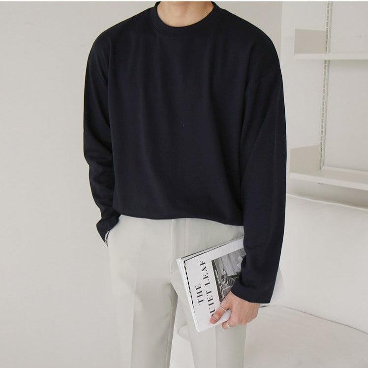 Loose Basic Long Sleeve T-Shirt