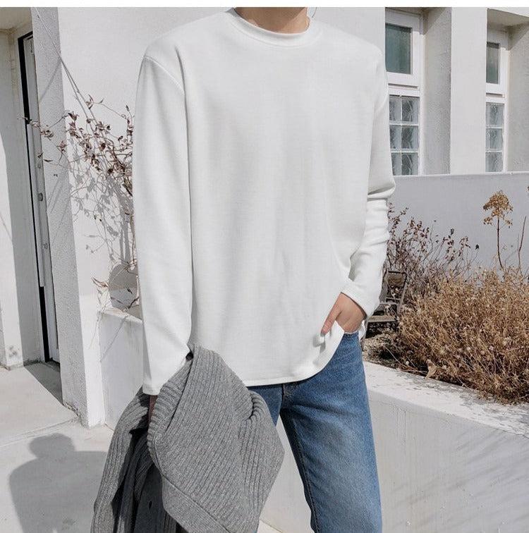 Loose Basic Long Sleeve T-Shirt