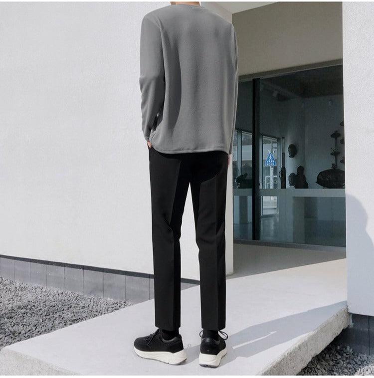 Loose Basic Long Sleeve T-Shirt