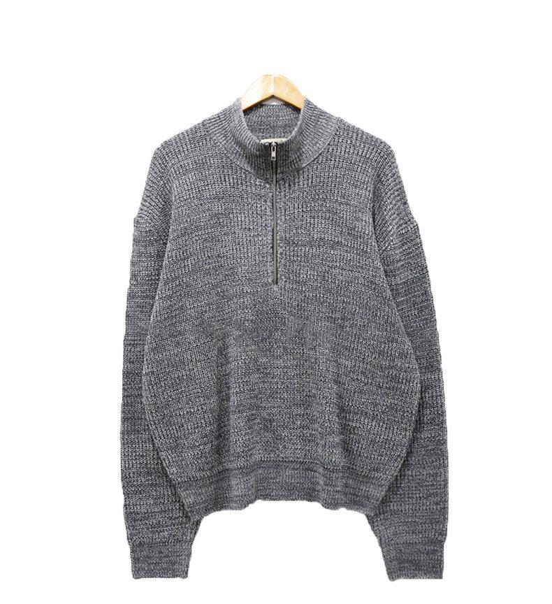 Loose Half-zip Sweater