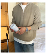 Loose Half-zip Sweater