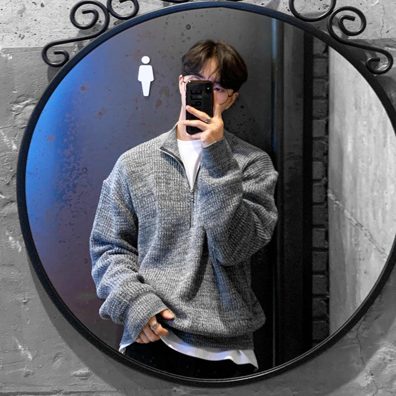Loose Half-zip Sweater