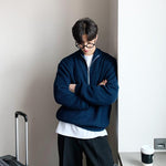 Loose Half-zip Sweater
