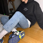 Loose Hooded Sweatshirt