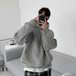 Loose Hooded Sweatshirt