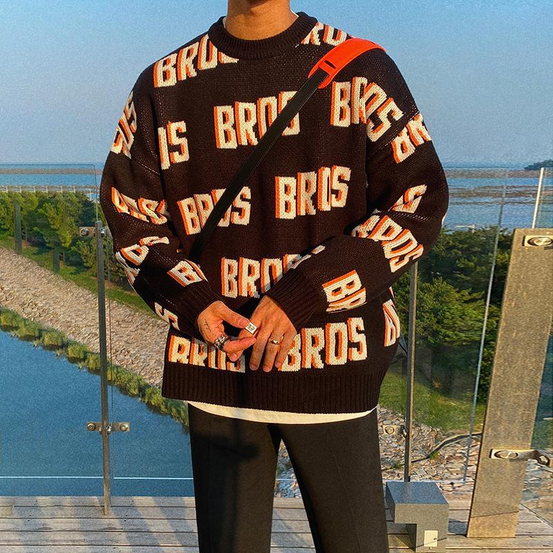 Loose Letter Sweater