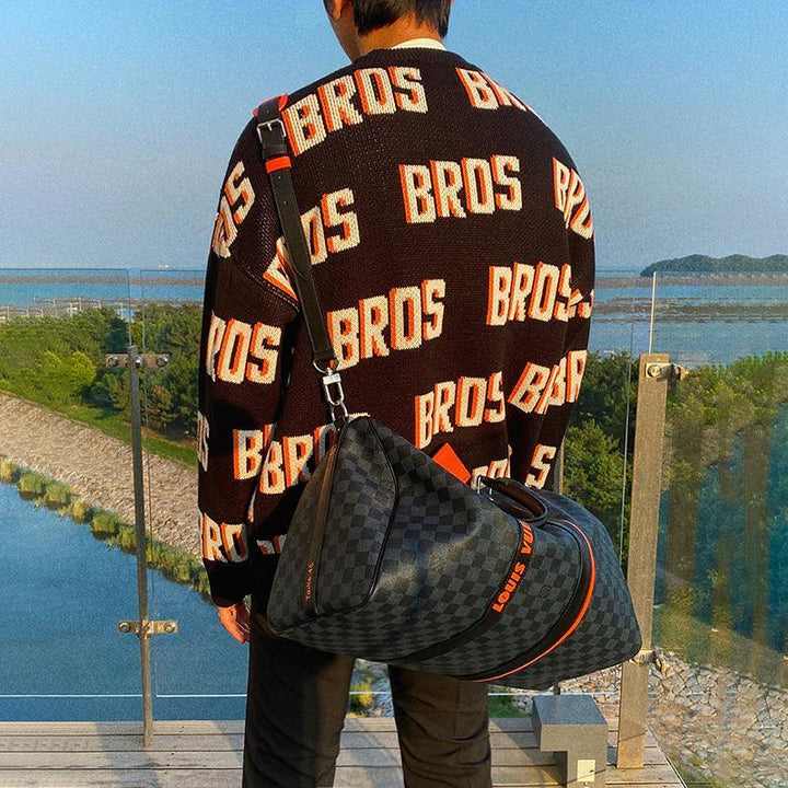 Loose Letter Sweater