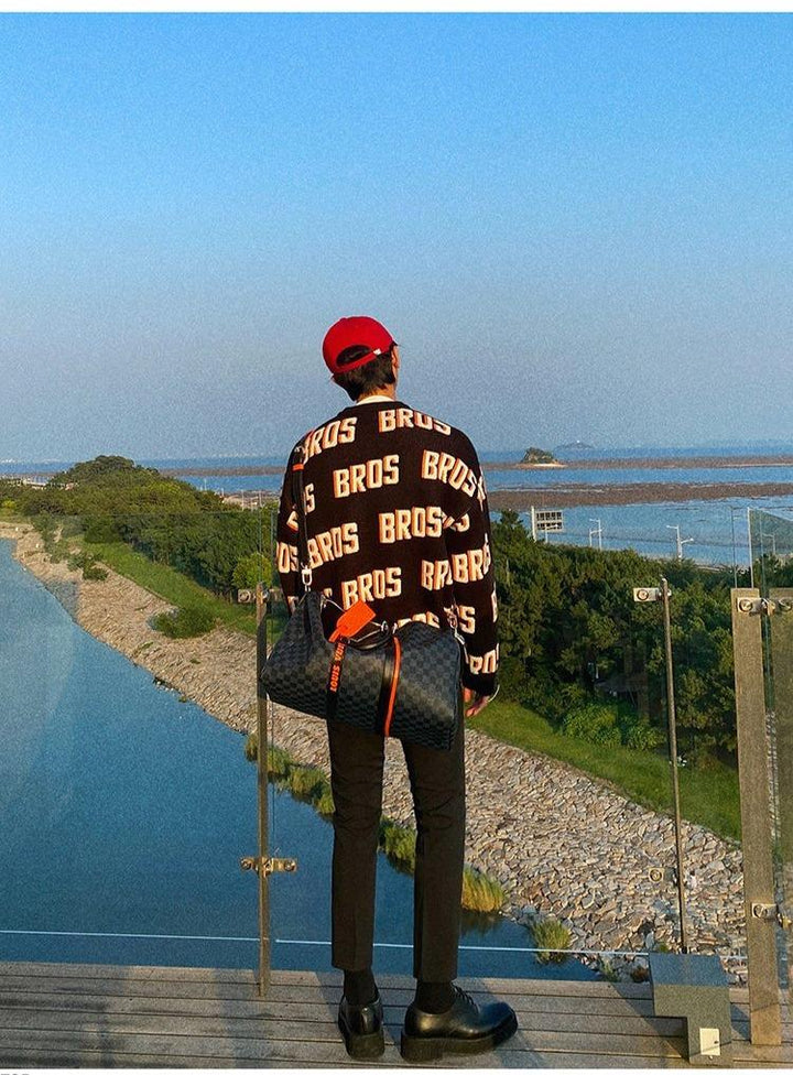 Loose Letter Sweater