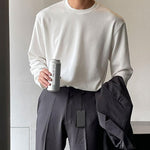 Loose Long -Sleeved Bottom Shirt