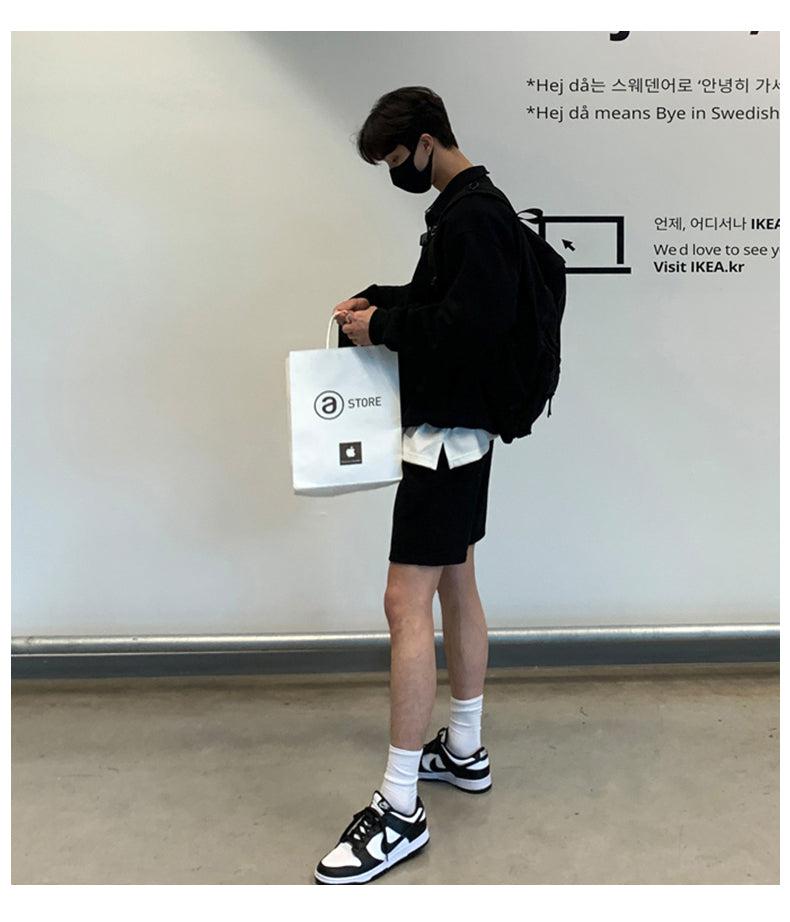 Loose Long-sleeved Polo Shirt