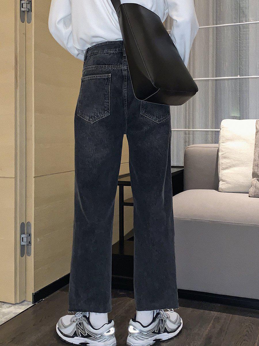 Loose Straight Casual Jeans