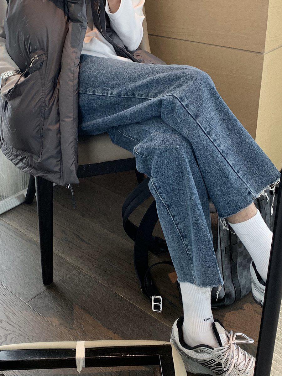 Loose Straight Casual Jeans