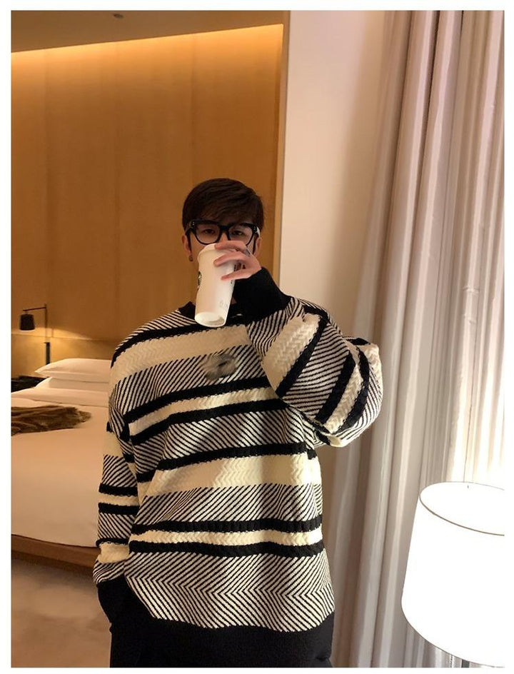 Loose Striped Sweater
