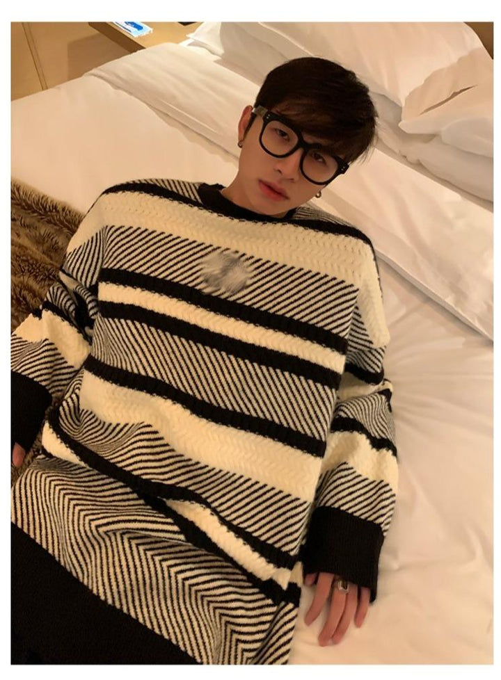 Loose Striped Sweater