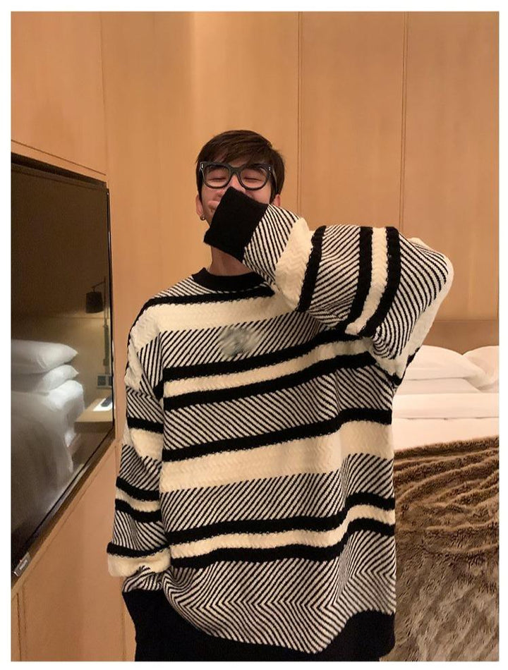 Loose Striped Sweater