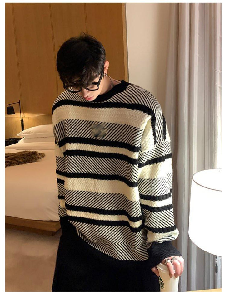 Loose Striped Sweater