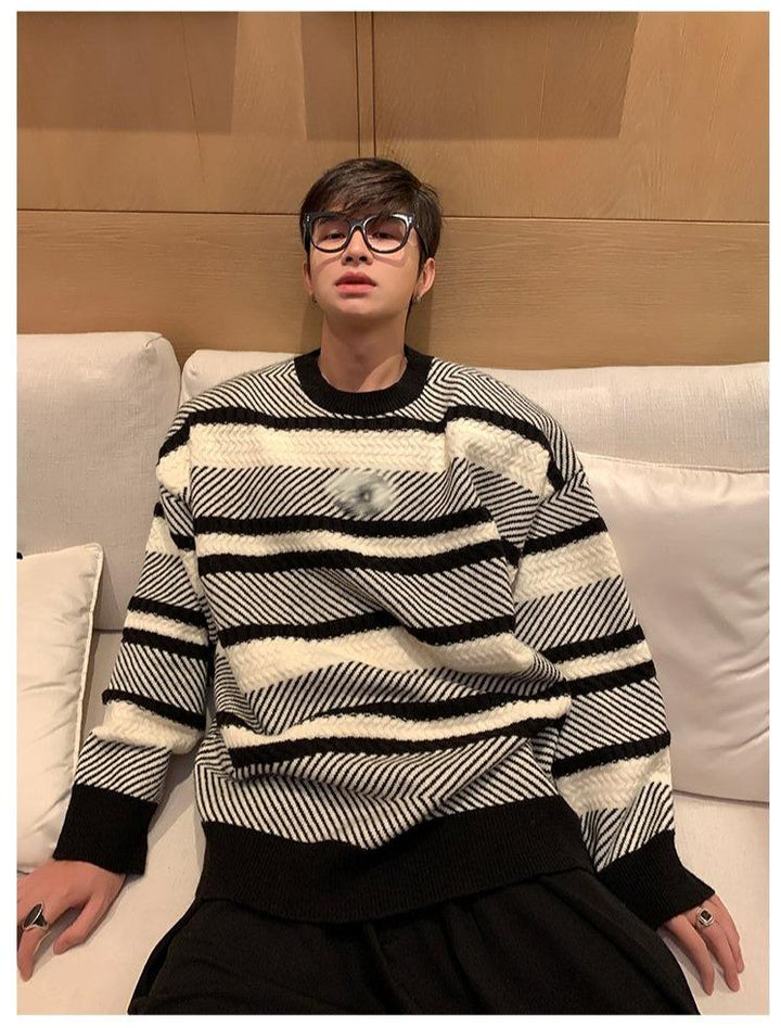 Loose Striped Sweater