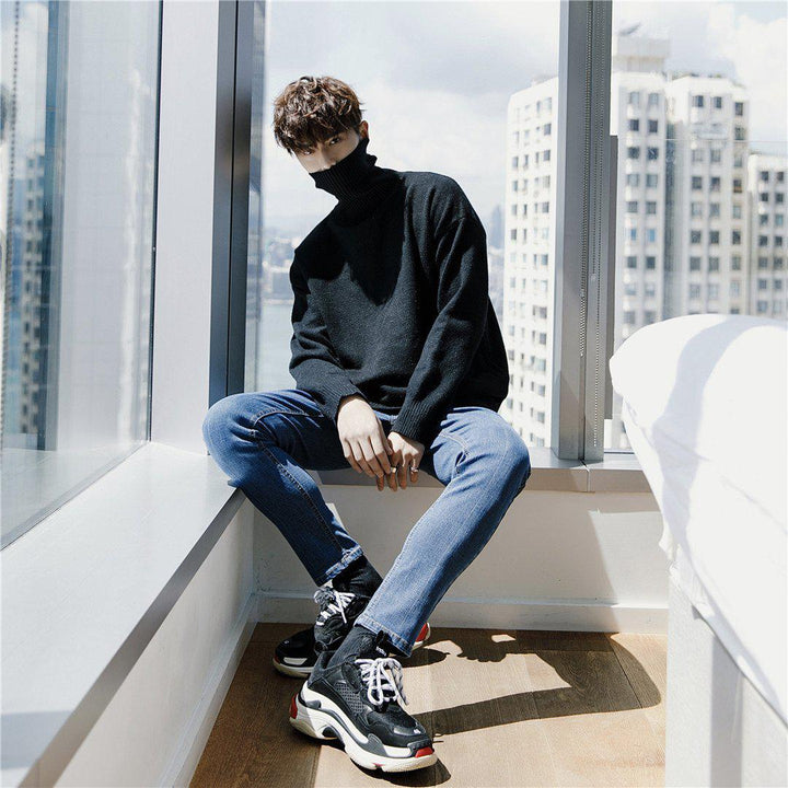 Loose Turtleneck Sweater