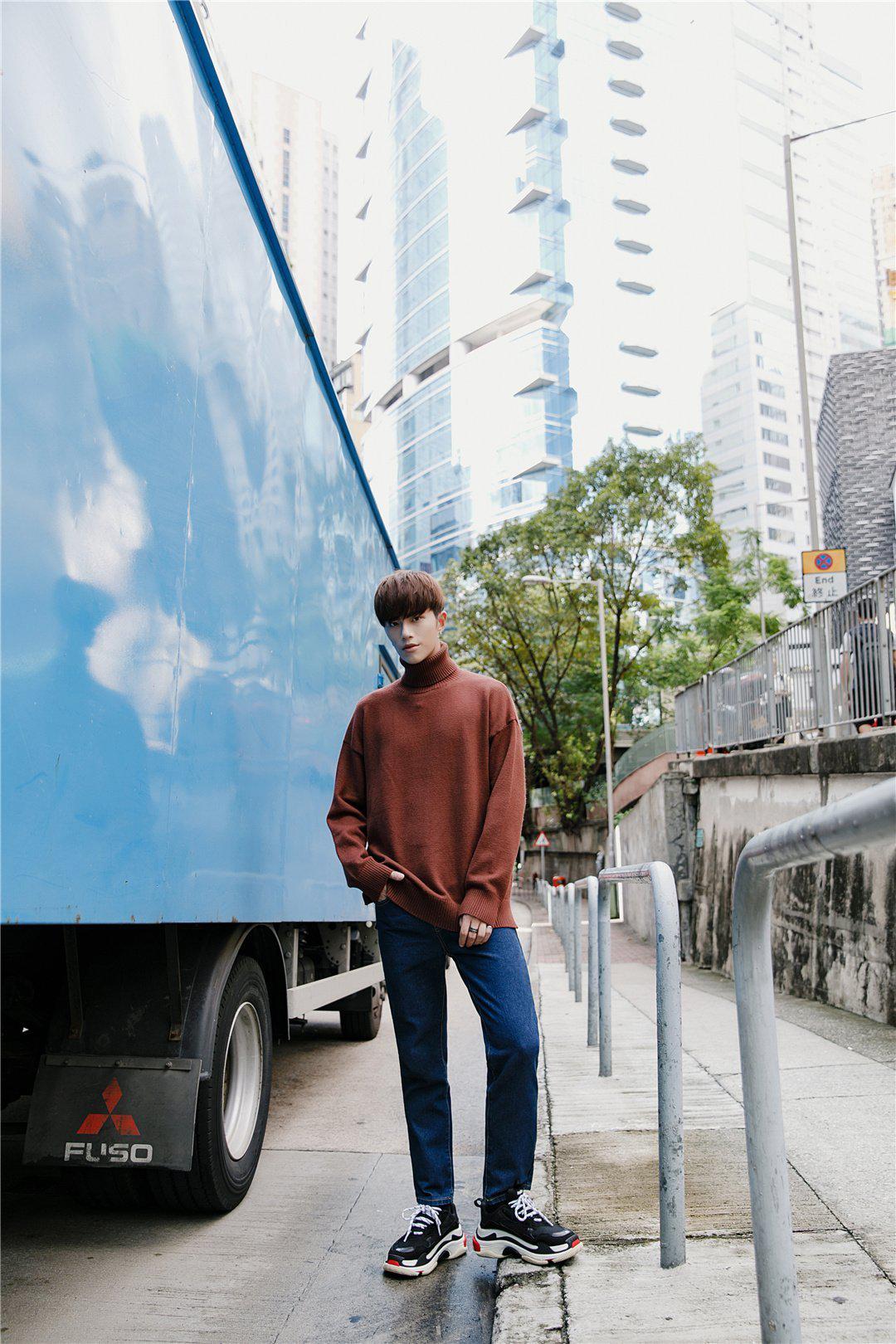 Loose Turtleneck Sweater