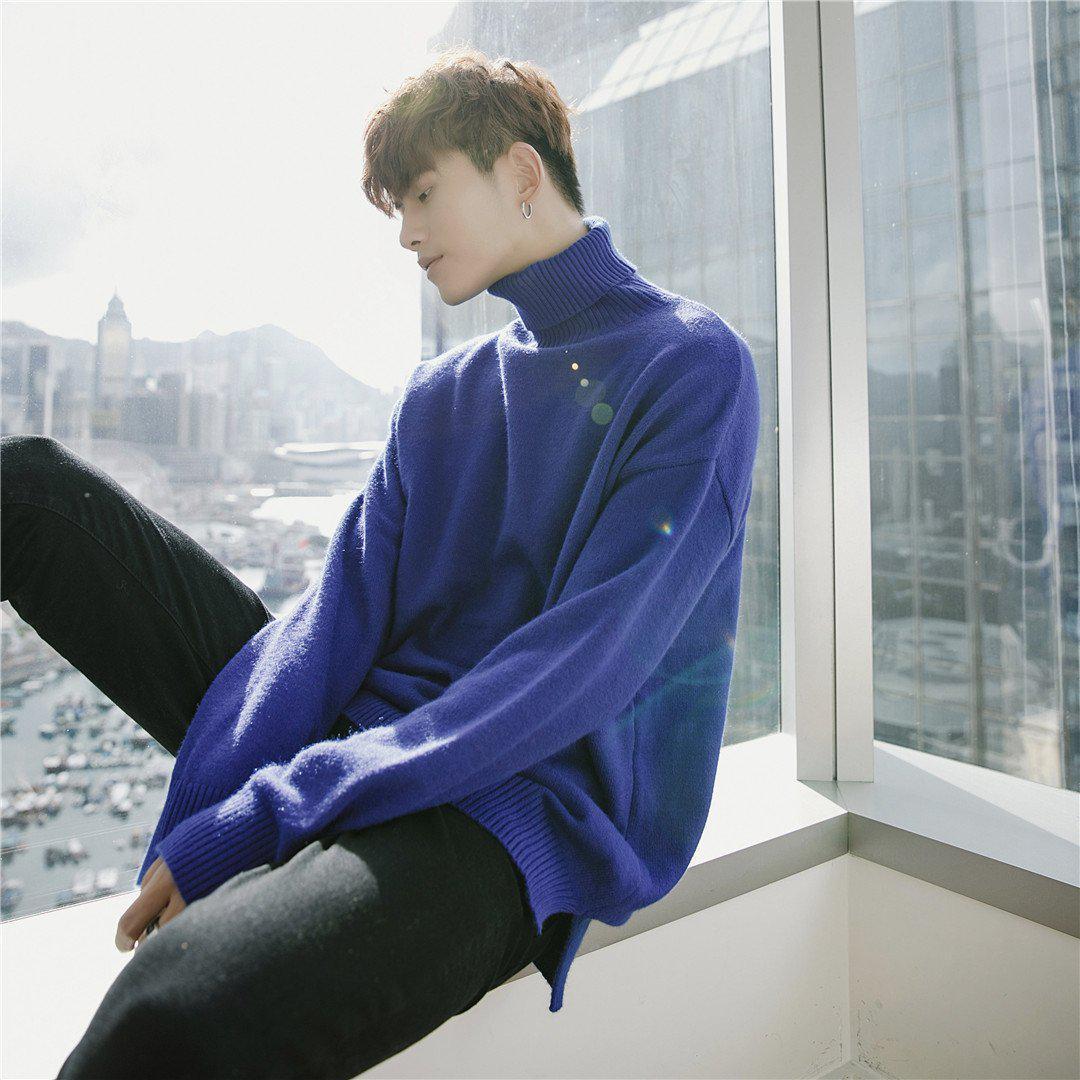 Loose Turtleneck Sweater
