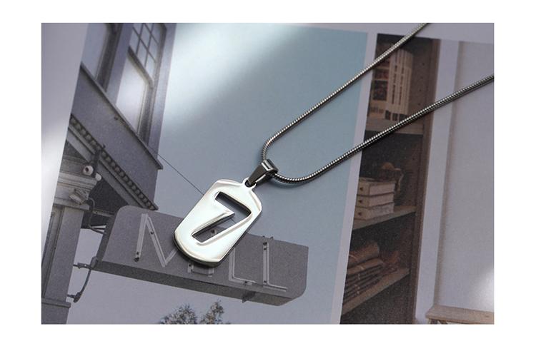 Lucky Number "7" Necklace