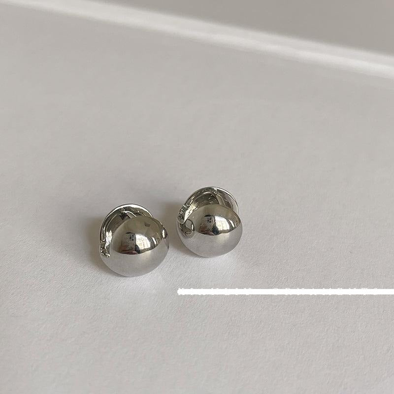 Metal Ball Earrings