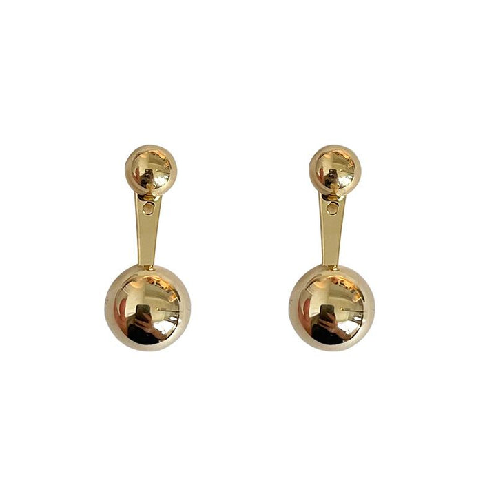 Metal Ball Earrings