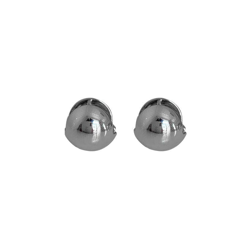 Metal Ball Earrings