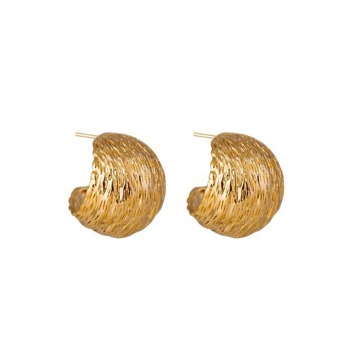 Metal Ball Earrings