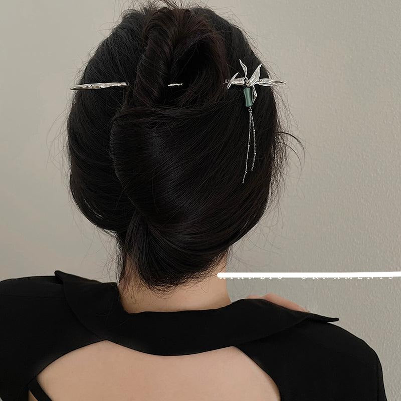 Metal Bamboo Hairpin