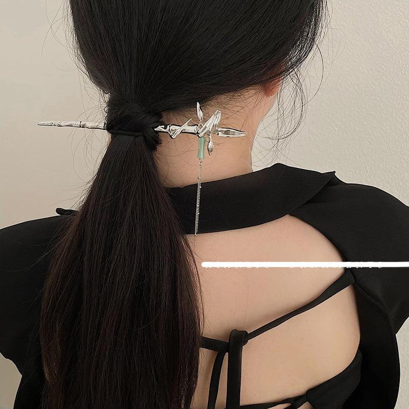 Metal Bamboo Hairpin