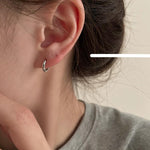 Metal Hoop Earrings