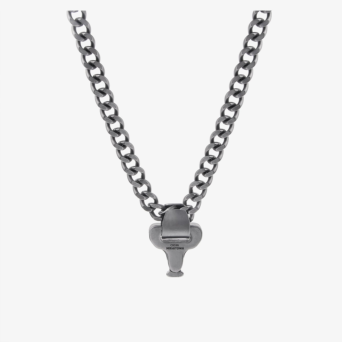 Metal Lock Pendant Necklace