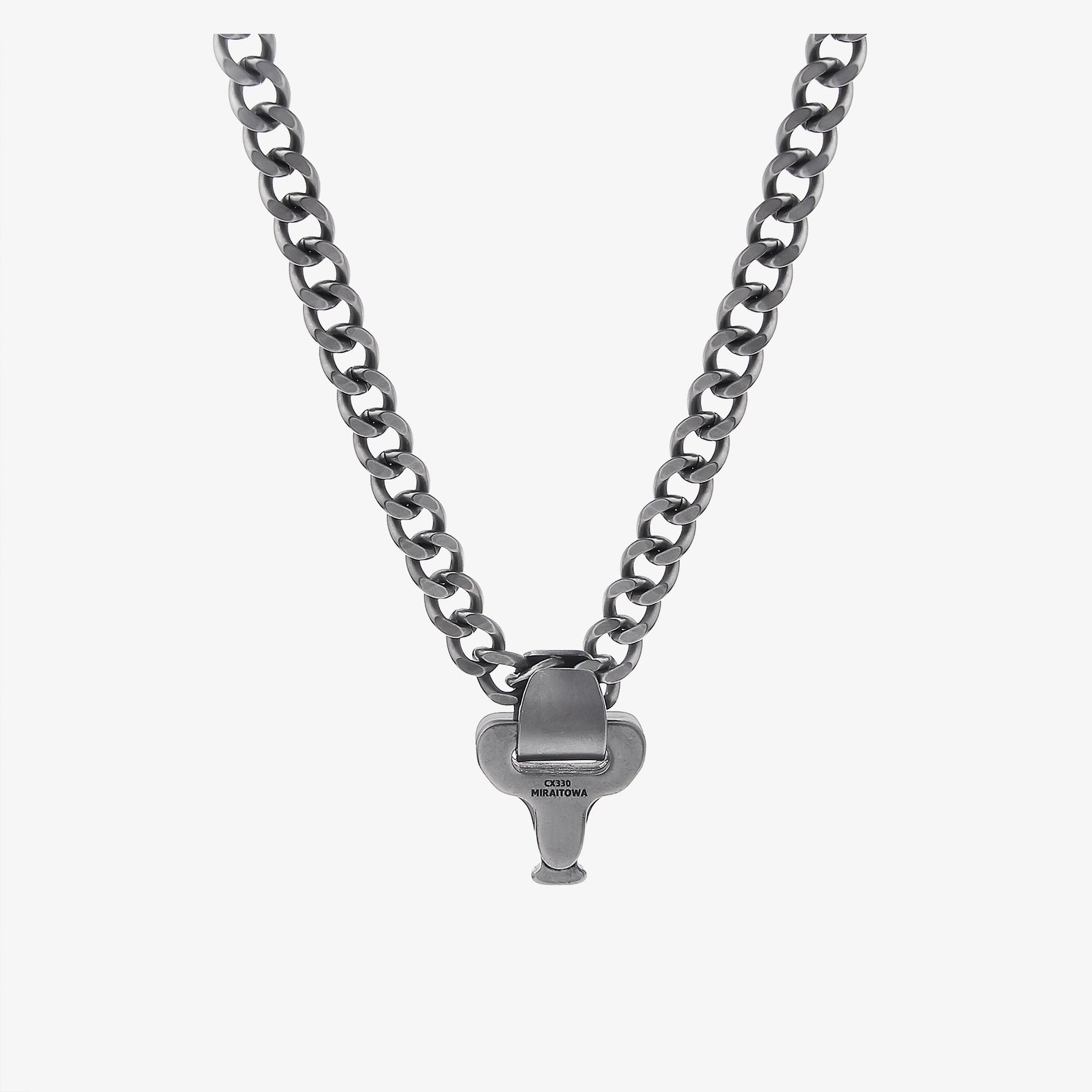 Metal Lock Pendant Necklace