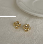 Metal Twist Earrings