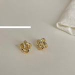 Metal Twist Earrings